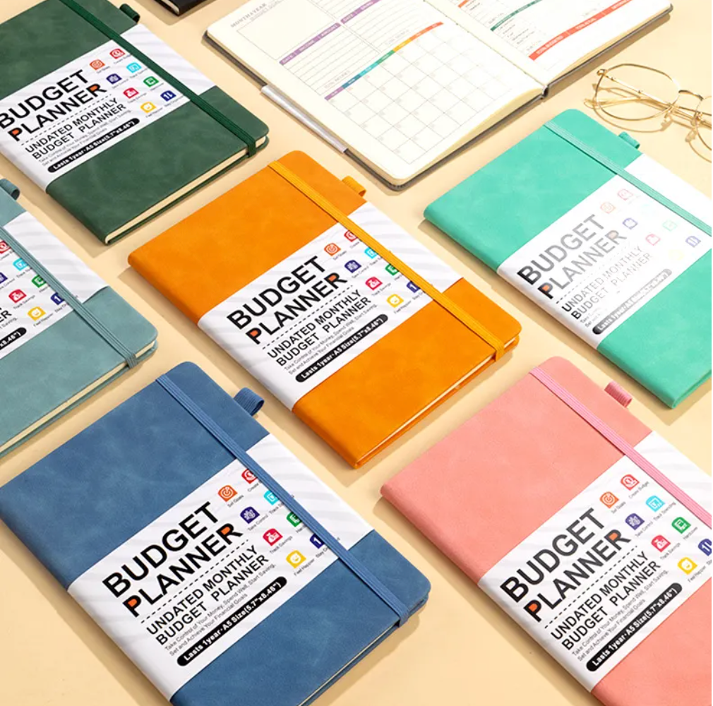 kousely™ Budget Planner Expenses Tracker Booklet