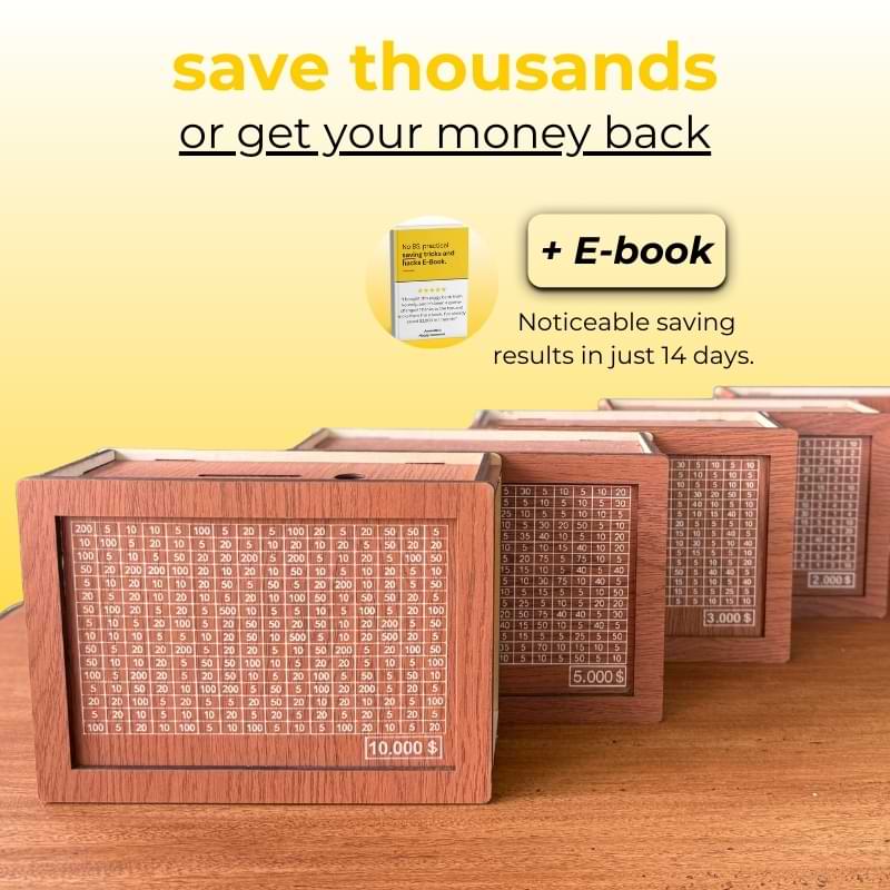 kousely™ Piggy Bank Japanese Method