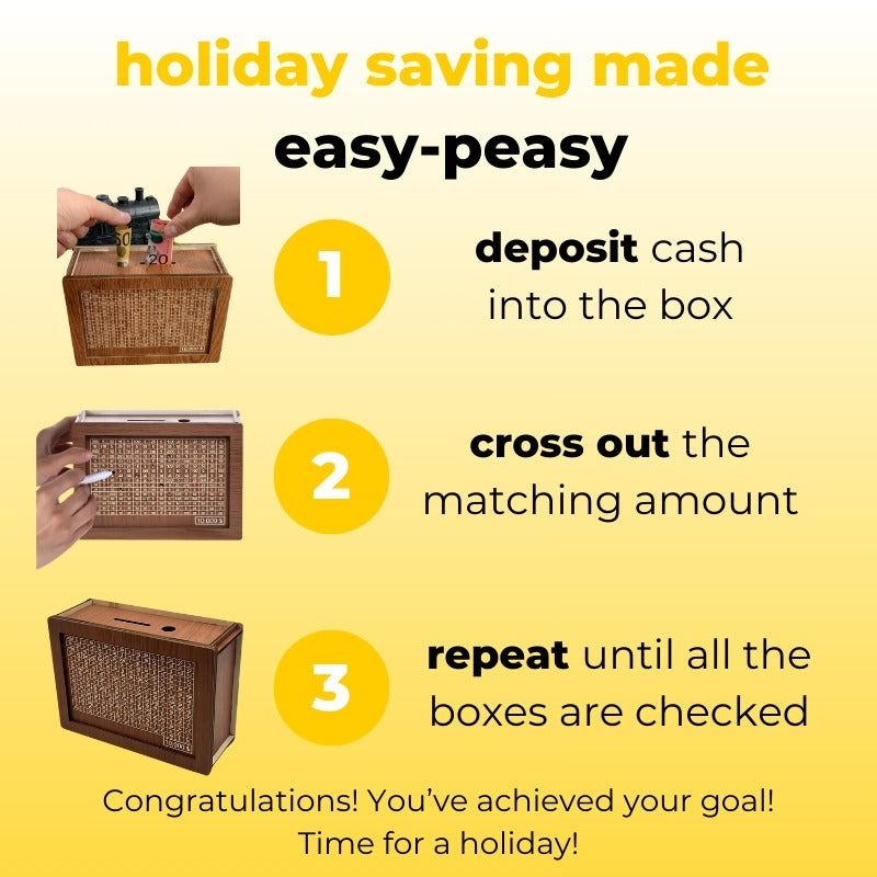 kousely™ Holiday Money Box Japanese Method