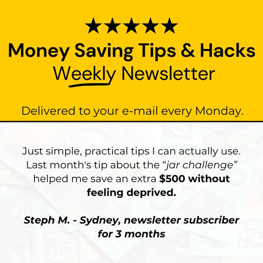 Every Monday Money Tips Newsletter (monthly recurring, cancel anytime)