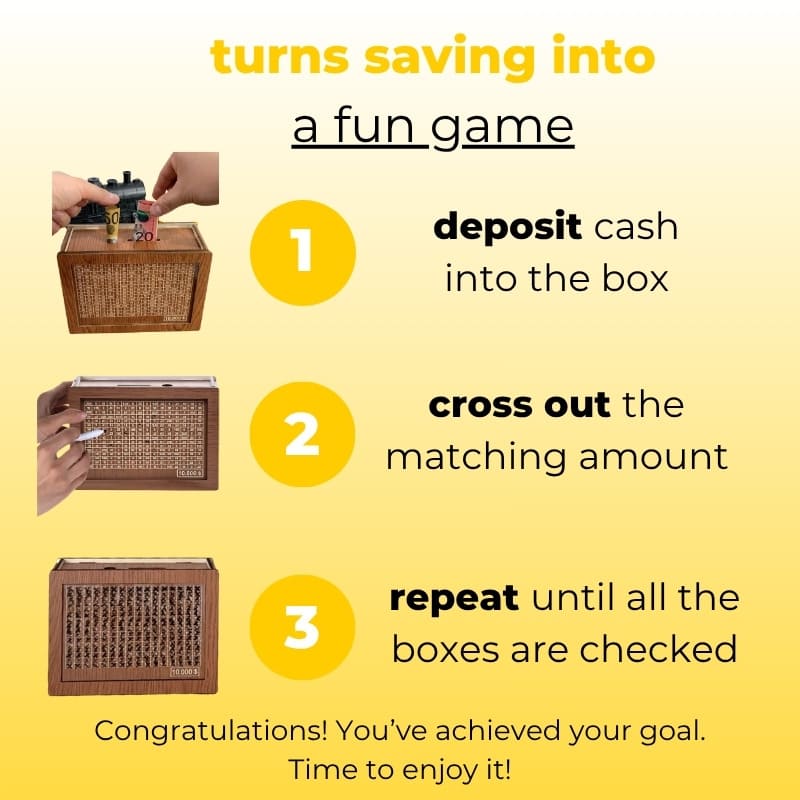 kousely™ Kids Piggy Bank Japanese Method